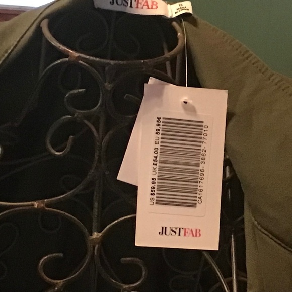 Utility Parka Olive New with Tags Sz 1X - Picture 5 of 11